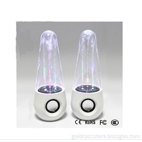 Water Dancing Fountain Light Portable Audio LED Speakers (GC-W807)